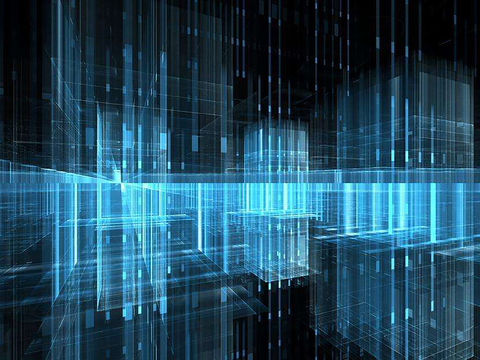  现代科技电子屏幕 