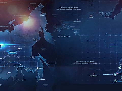  现代科技大数据电子屏 