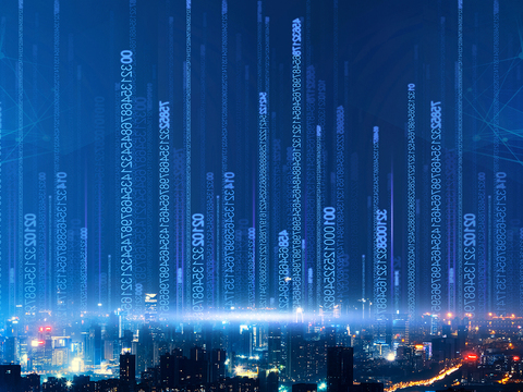  现代智慧科技电子屏幕 