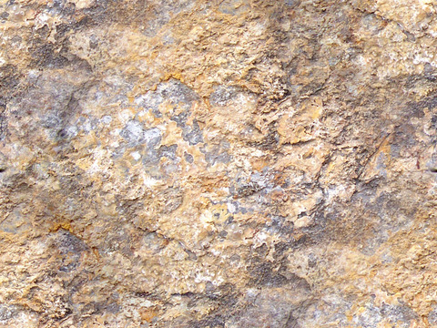  无缝黄色文化石墙岩石材墙面 