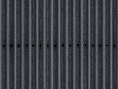  无缝建筑屋顶彩钢金属铁皮波浪瓦片 