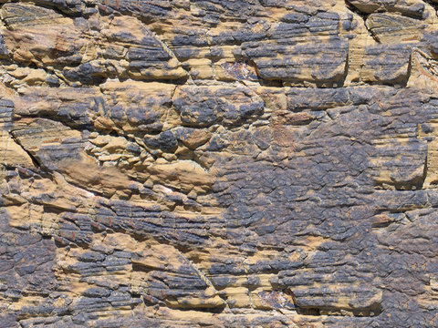  无缝灰色文化石墙岩石材墙面 