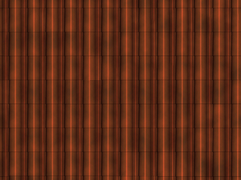  无缝建筑屋顶彩钢金属铁皮波浪瓦片 