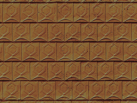  无缝建筑屋顶彩钢金属铁皮波浪瓦片 