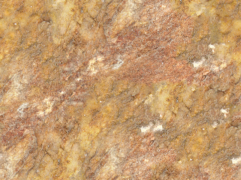  无缝黄色文化石墙岩石材墙面 