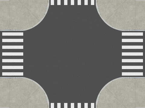  无缝公路马路沥青道路地面 