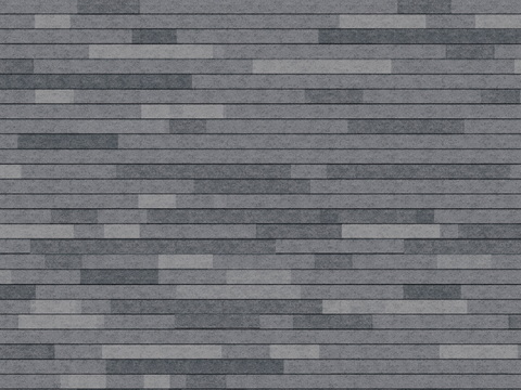  灰色长条形面砖 错缝石材砖墙 