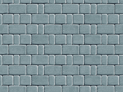  无缝拼花水泥地砖人行道路地面广场铺贴 