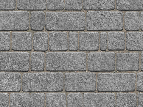  无缝大理石石材拼花地砖人行道路地面广场铺贴 