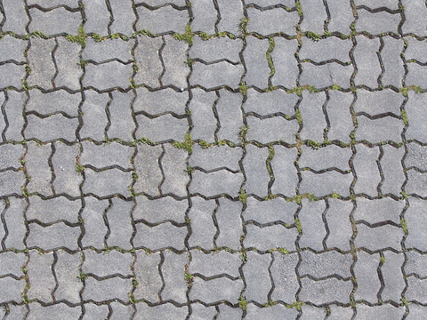  无缝大理石石材拼花地砖人行道路地面广场铺贴 