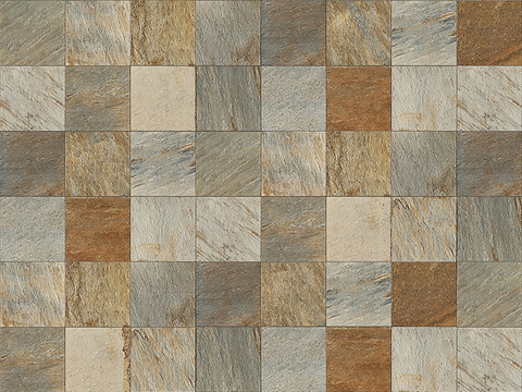  无缝大理石石材拼花地砖人行道路地面广场铺贴 