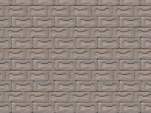  无缝大理石石材拼花地砖人行道路地面广场铺贴 