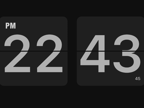  电视机平板电脑屏幕钟表图片 