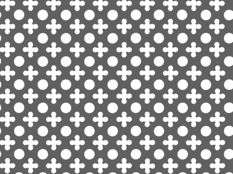  无缝免扣灰色镂空冲孔板穿孔金属板铝板 