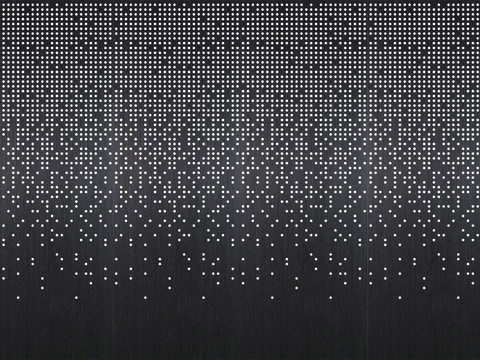  古铜色冲孔烤漆金属板贴图 