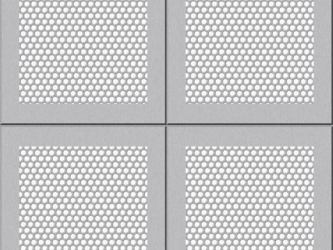  无缝免扣棕色镂空金属网格编织网 