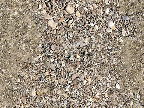  无缝泥土地面道路面 