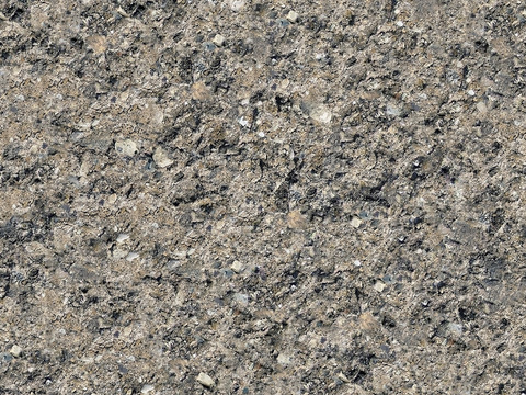  无缝泥土地面道路面 