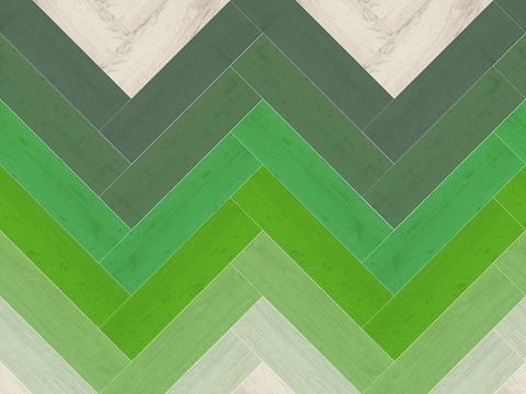  无缝彩色几何拼花图案纹理木地板 