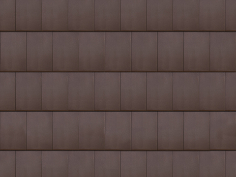  无缝别墅建筑平屋顶瓦片 