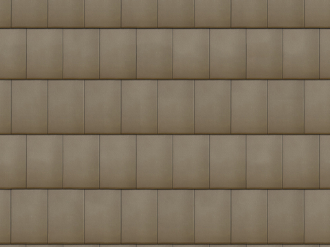  无缝别墅建筑平屋顶瓦片 