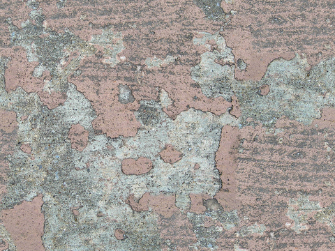  无缝暖灰色做旧破损混凝土水泥墙面地面 