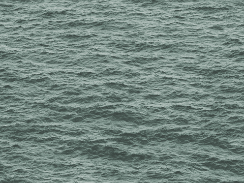  无缝绿色水波纹水面游泳池水池浪花海浪纹理 