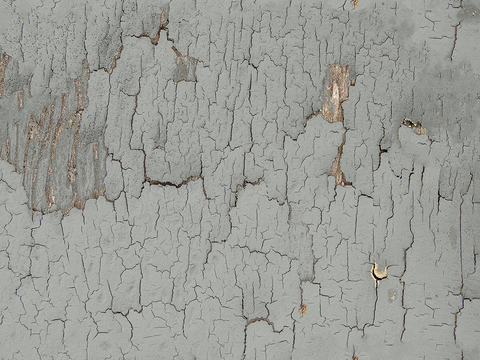  无缝老化做旧开裂纹理油漆木板木纹木饰面 