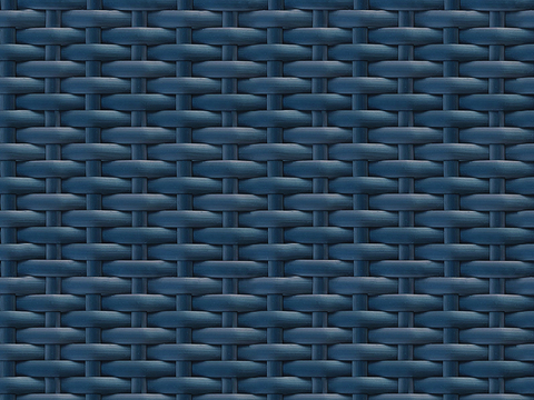  无缝蓝色藤条藤编竹编编织材质 