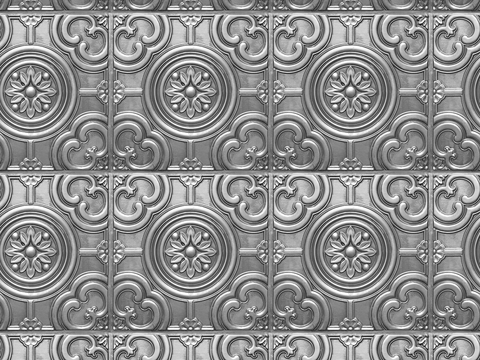  无缝不锈钢压花印花浮雕金属板 