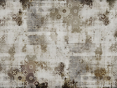  现代做旧涂鸦水泥墙面壁纸墙纸 