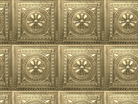  无缝不锈钢压花印花浮雕金属板 