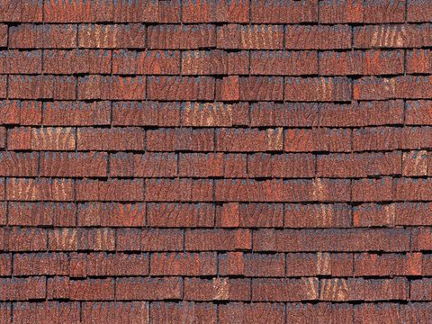  无缝别墅建筑屋顶沥青瓦片 