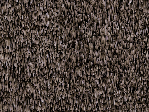  无缝干枯干草稻草茅草屋顶墙面 