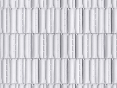  无缝别墅建筑屋顶陶土陶瓷瓦片 