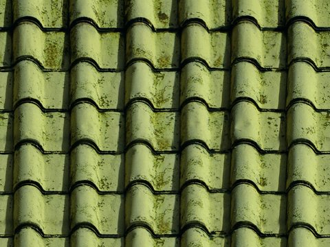  无缝别墅建筑屋顶陶土陶瓷瓦片 
