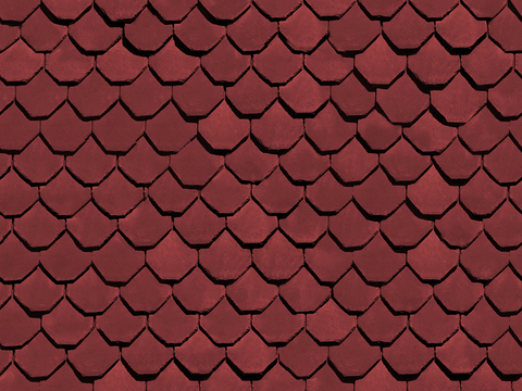  无缝别墅建筑屋顶中式仿古石板瓦片 