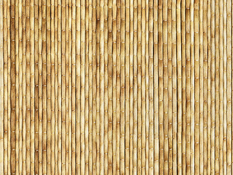  无缝黄色藤条藤编竹编编织材质 