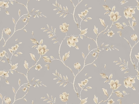  无缝欧式田园花纹图案壁纸壁布墙纸墙布 