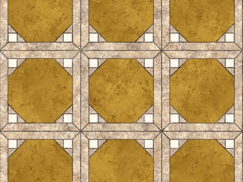  无缝花岗岩石材几何拼花地砖人行道路地面广场砖 