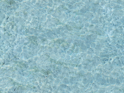  無(wú)縫藍(lán)色游泳池水波紋水面水池紋理 