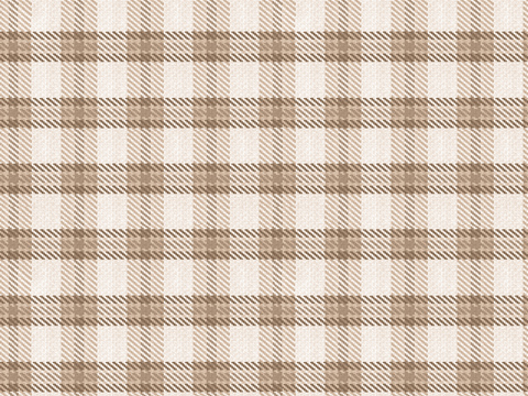  无缝米黄色格子布料贴图 