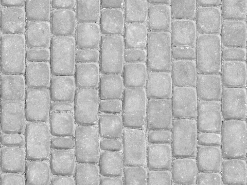 无缝灰色方形拼花地砖人行道路地面街道广场铺贴 