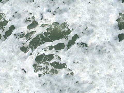  无缝白色水波纹水面水池浪花海浪纹理 