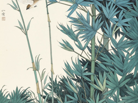  花鸟植物装饰画 