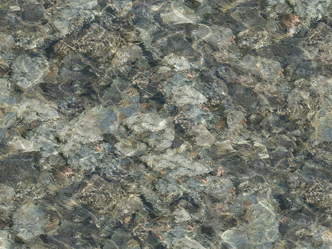  无缝河道水波纹水面水池纹理 