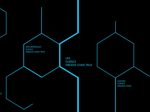  科技线条电子屏幕 
