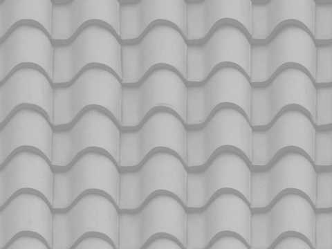  无缝别墅建筑屋顶陶土陶瓷瓦片 