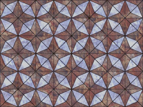  无缝花岗岩石材几何拼花地砖人行道路地面广场砖 