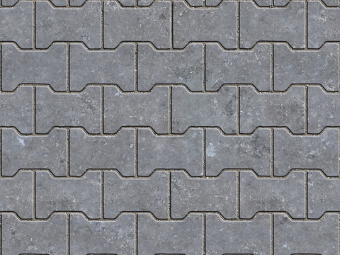  无缝大理石石材拼花地砖人行道路地面广场铺贴 